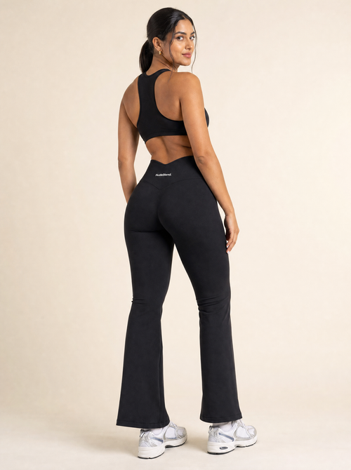 Bootcut Workout Pants - Back View