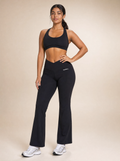 Bootcut Workout Pants - Front View