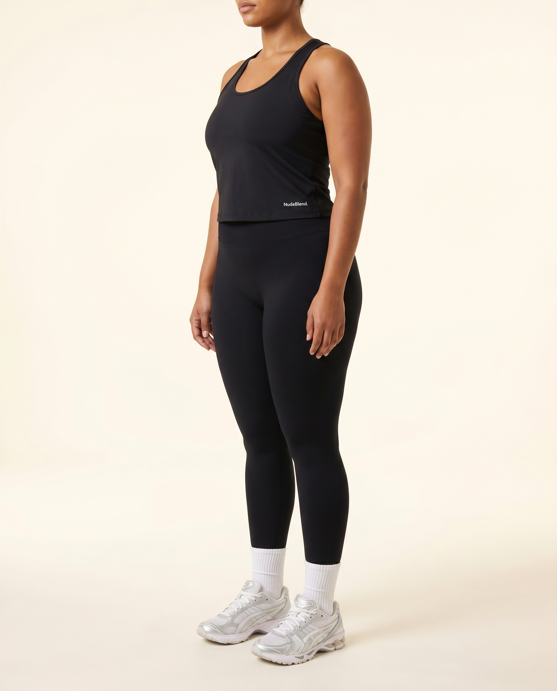 Cross-Back Yoga Tank - Side