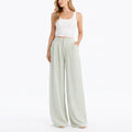 NudeBlend Flowy Wide Leg Trousers front