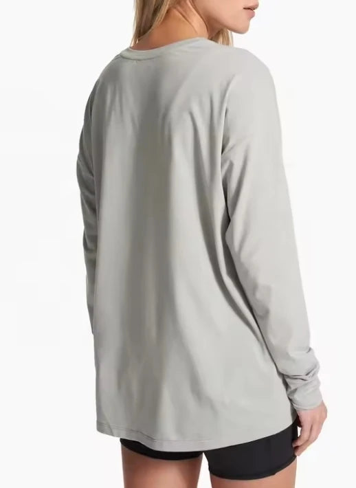 NudeBlend Relaxed Long Sleeve Tee back