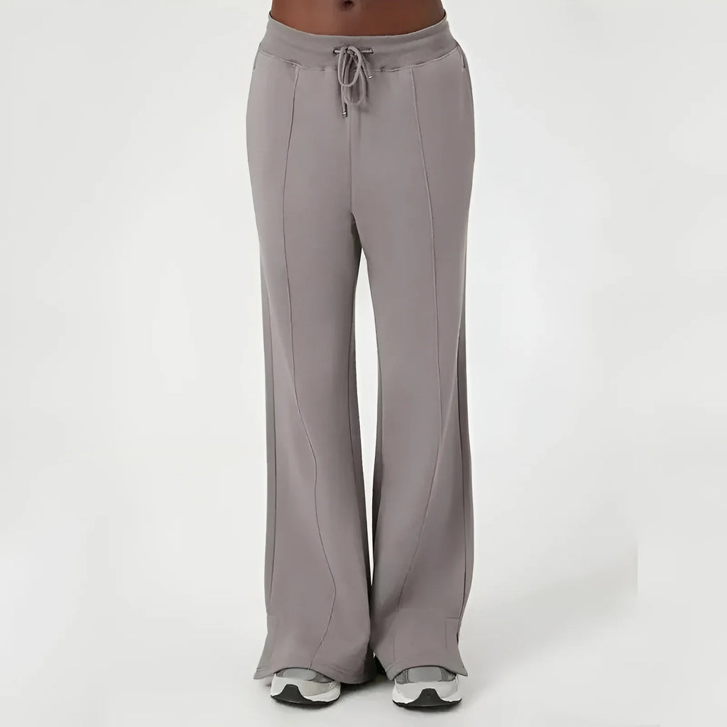 NudeBlend Stacked Flare Sweatpants front