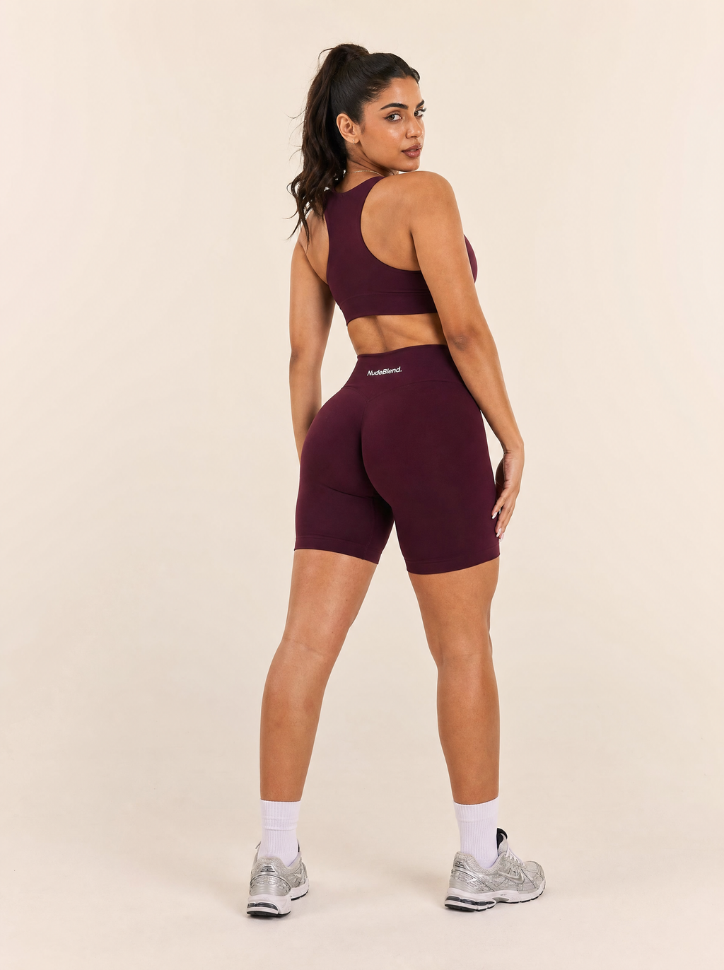 Seamless Yoga Shorts - Back