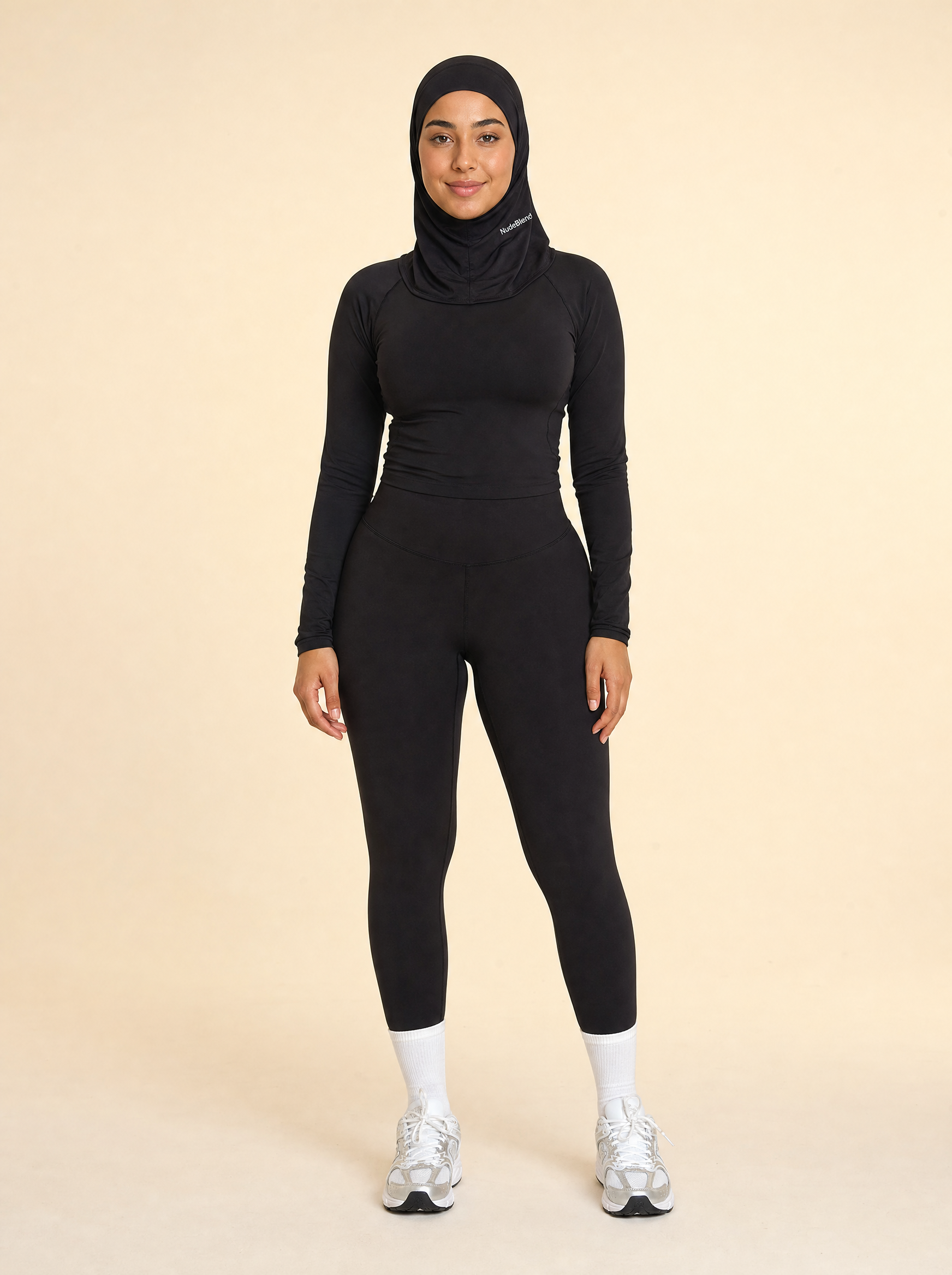 UPF50+ Sports Hijab - Front