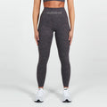 NudeBlend High Waist Yoga Leggings in Charcoal Marble - front